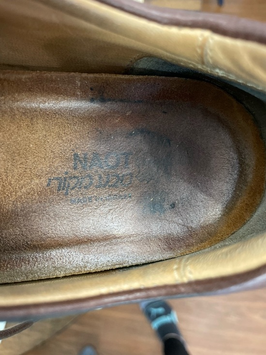 Johnston & Murphy Men\'s Brown Leather Bicycle Toe Oxford Casual Shoes, size 10 main image 5
